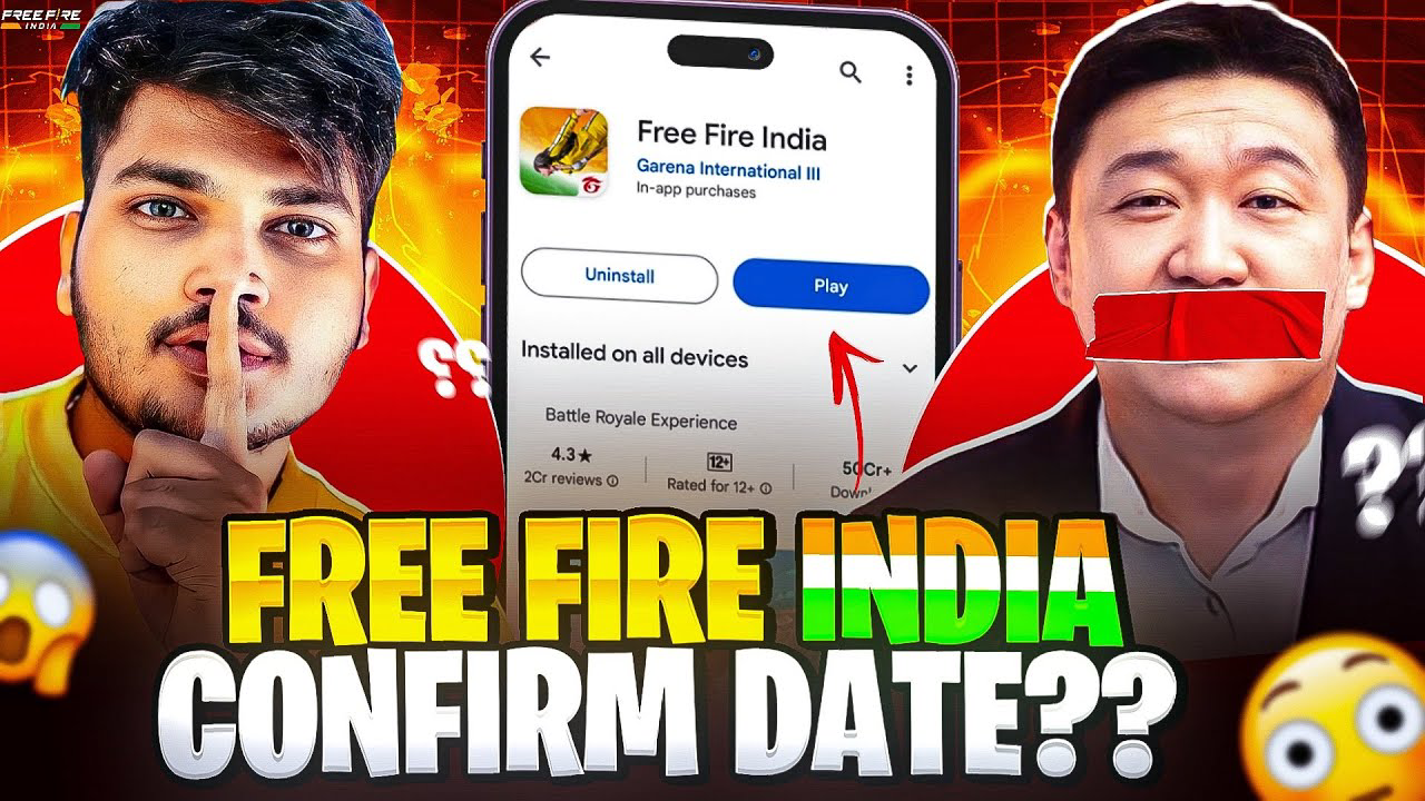 Free Fire India Launch Date: कंफर्म हुआ फ्री फायर इंडिया लॉन्च डेट। इस समय फ्री फायर इंडिया होगा लॉन्च, पूरी खबर पढ़े -